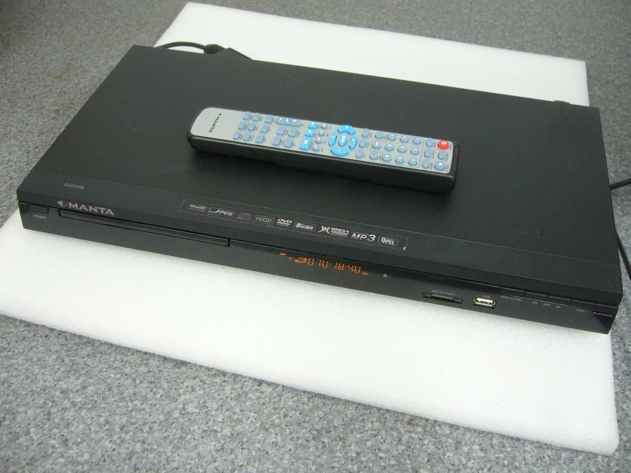 Odtwarzacz DVD Manta model DVD058