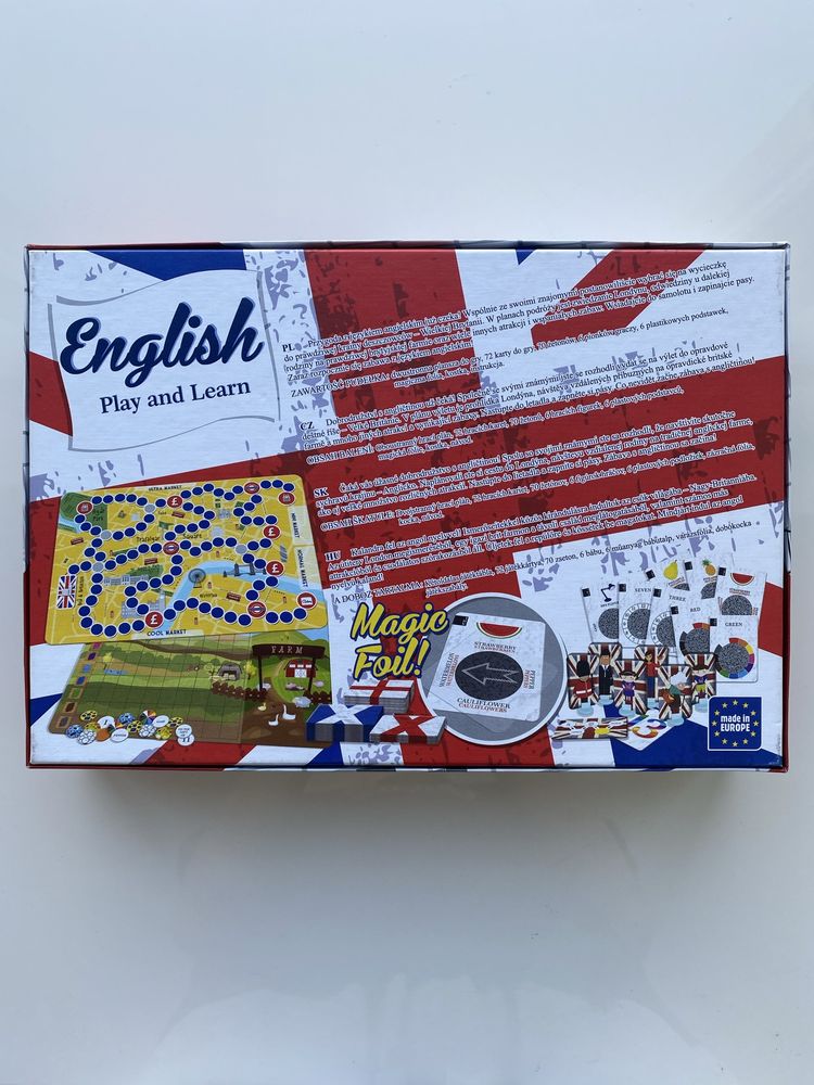 gra planszowa English Play And Learn