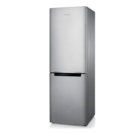 Холодильник samsung, с нижней морозильной камерой, серебристый