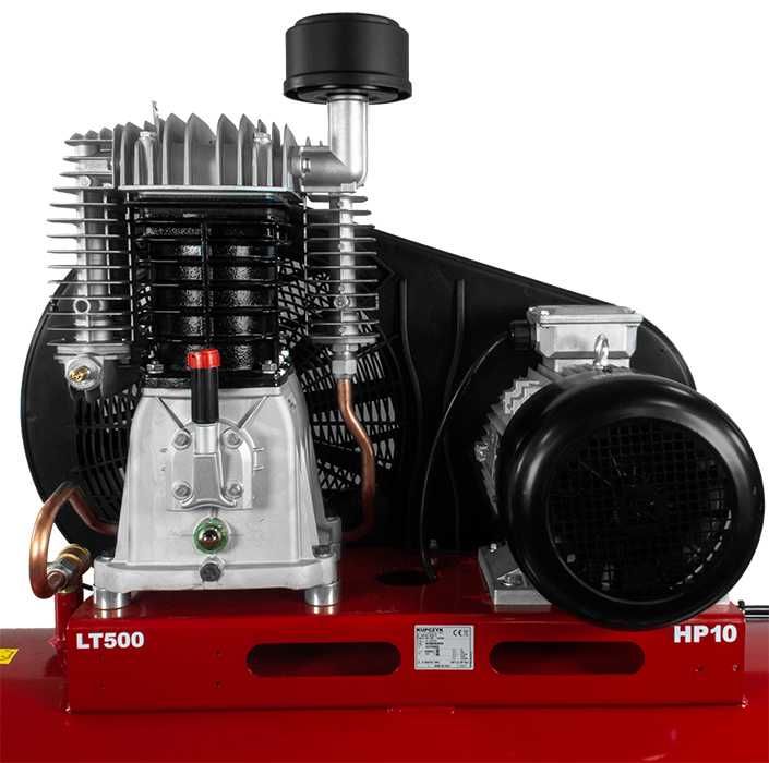 Kompresor Tłokowy Sprężarka 1400 L/min 500 L 7,5 KW 400V Dostawa 0zł