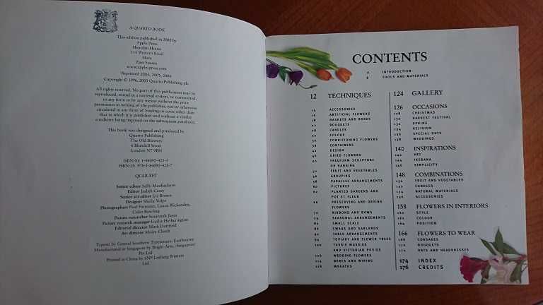 Енциклопедія технік аранжування квітів, англ,176с,вид.APPLE,стан нов.