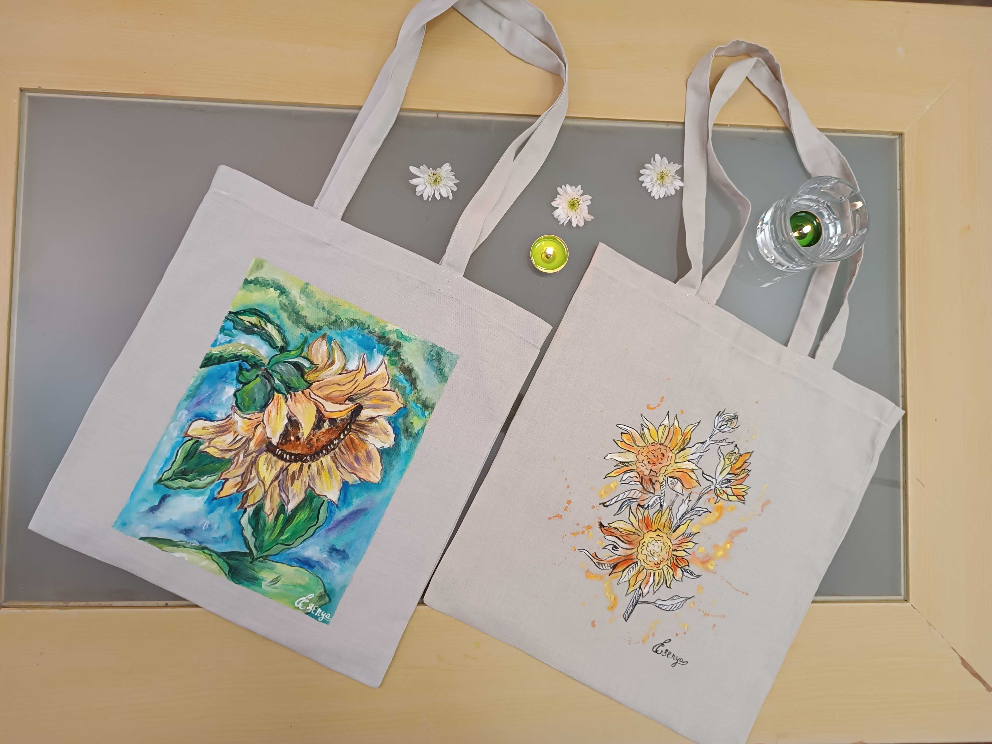 Tote Bag Pintado à mão