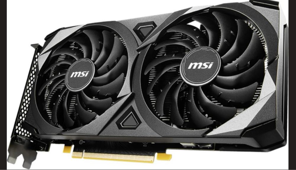 Відеокарта RTX 3060 MSI GeForce RTX Ventus 2X 12Gb