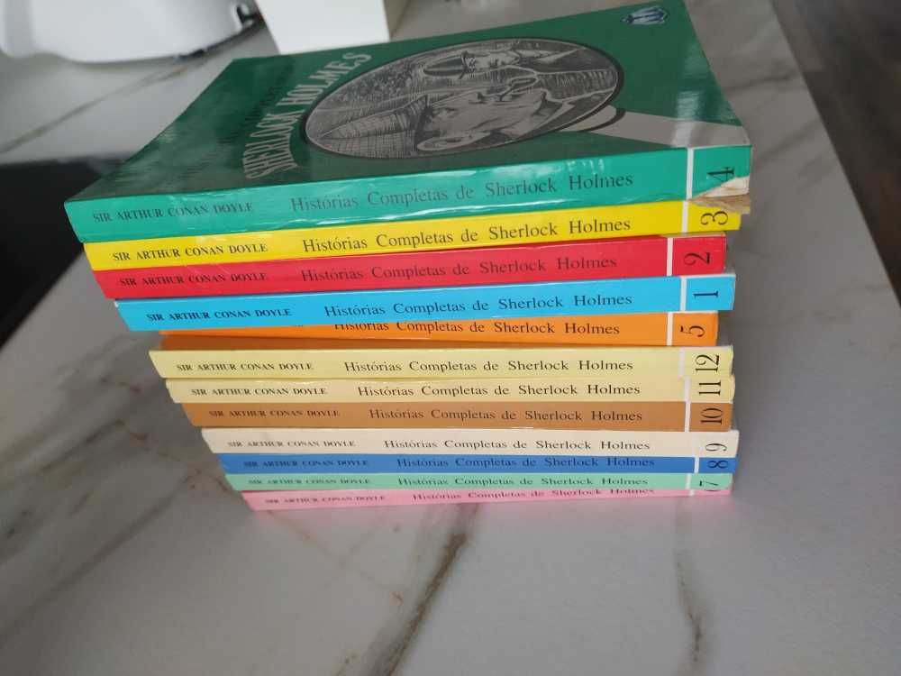 Livros - Coleção - Sherlock Holmes