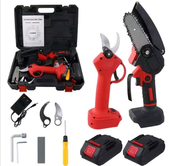 Kit Tesoura elétrica + motossera