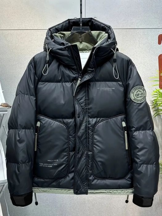 Чоловічий зимовий пуховик. DM-5015(.Розмір М-L)