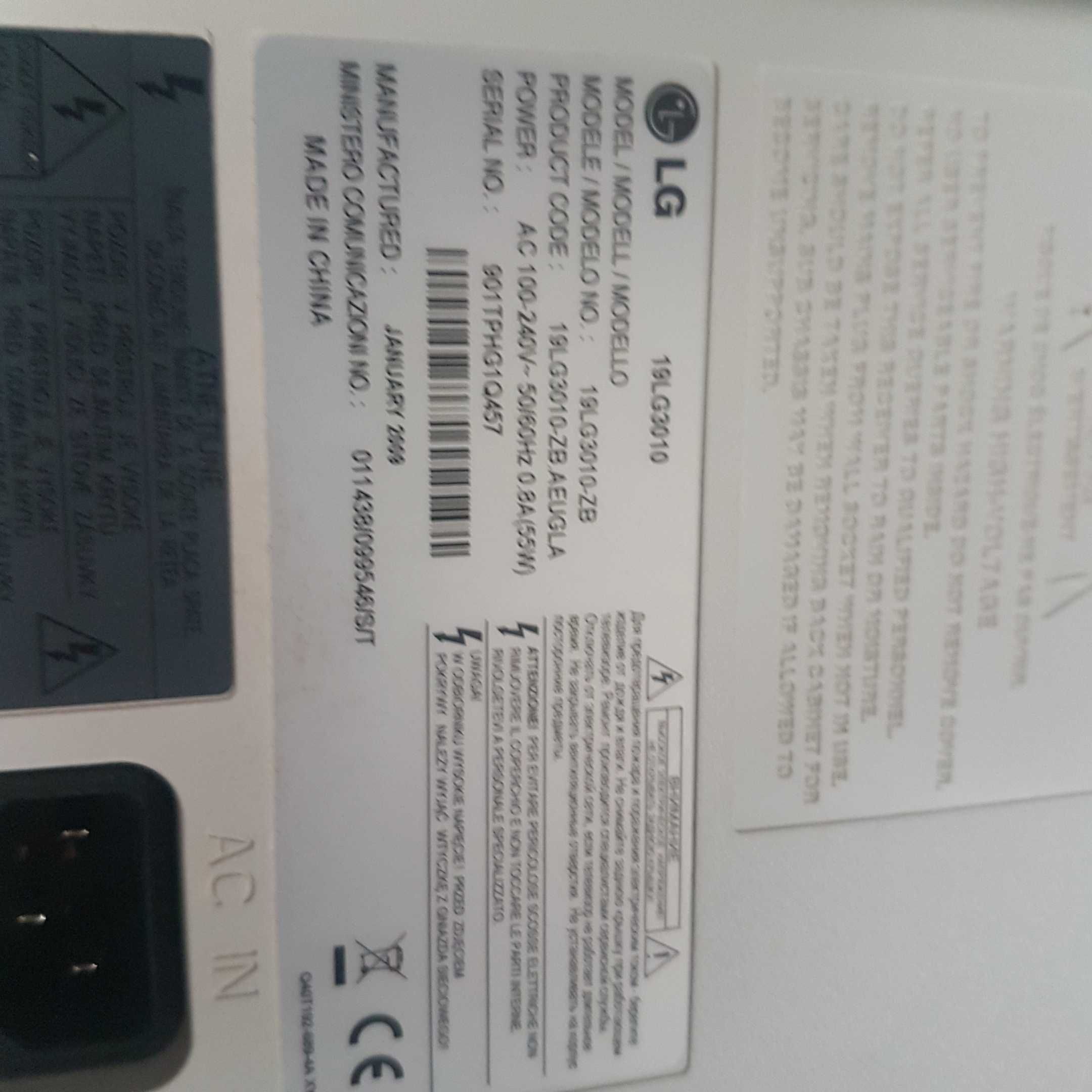 Televisão da marca LG