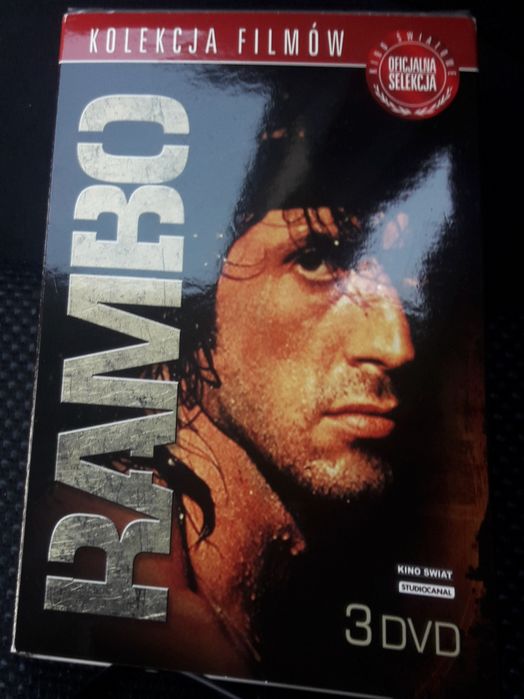 Rambo trylogia wydanie Kino Świat dvd + 4 I 5 GRATIS!