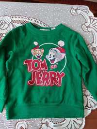 Bluza swiateczna mikołaj tom&Jerry 104