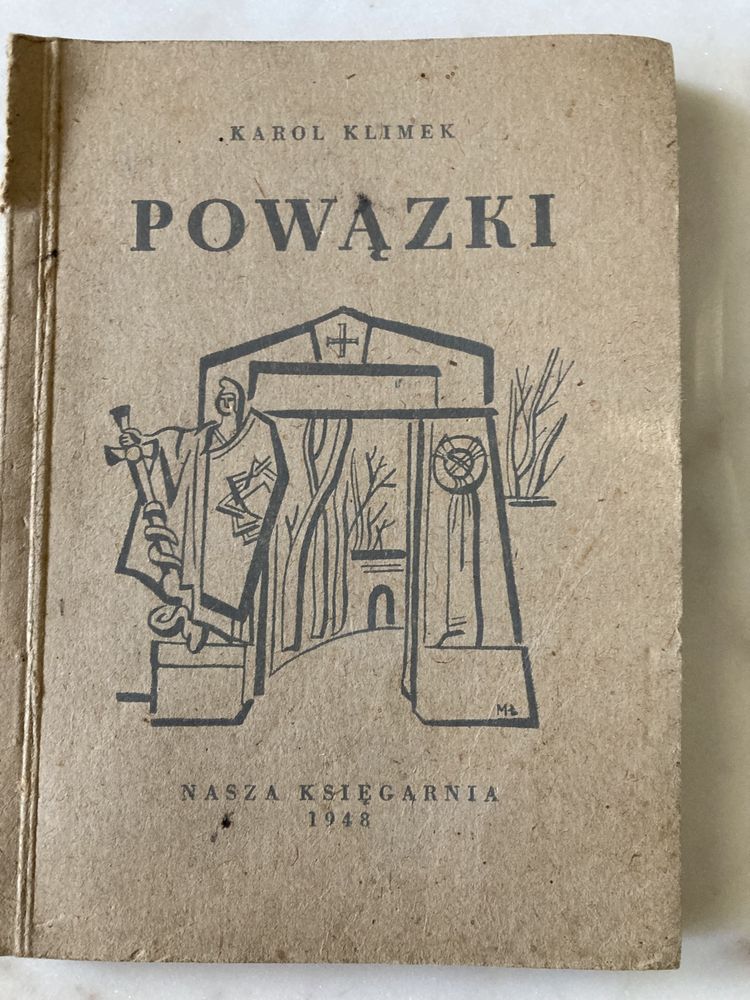 Książka Powązki 1948 lokalizacja nagrobków i pochowanych rzadkość