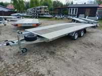 Laweta Jupiter 4,5x2,1  2700 kg  Amortyzatory sklejka/aluminium
