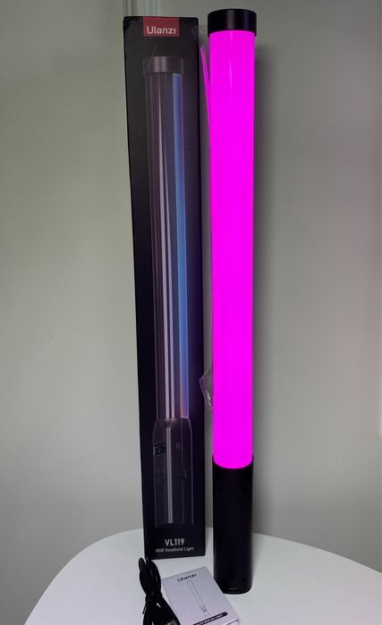 Оновлена модель Ulanzi VL119 RGB 2 10w 3300мА Led меч ручний