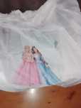 Firana z lalkami barbie 2x2m