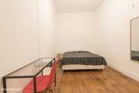 55159 - Quarto com cama de casal em apartamento com 5 quartos