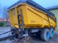 Przyczepa tandem skorupowa łódka 14 ton