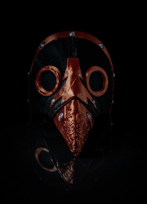 Maska PREMIUM - Doktor Plagi - Gotycki Styl - Idealna Na Halloween
