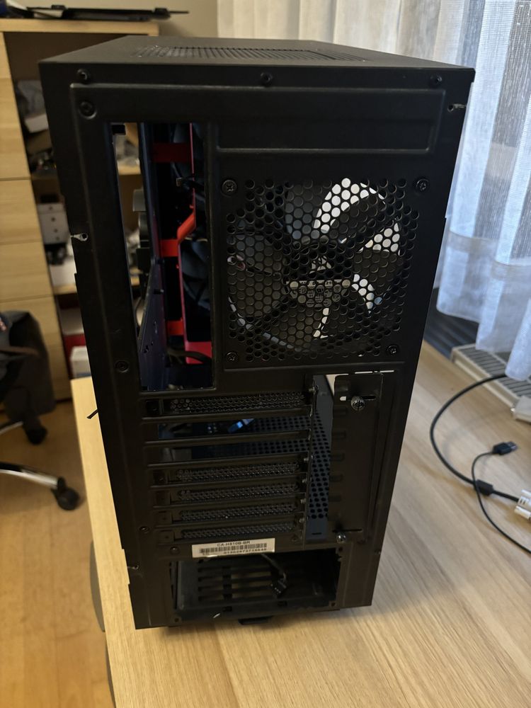 Obudowa PC NZXT 510 czarno czerwona