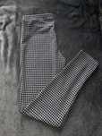 Legginsy spodnie w kratę