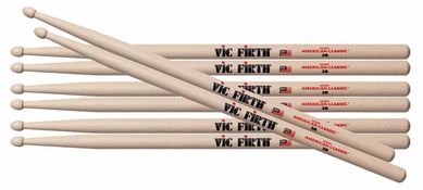 Vic Firth 2B 4Pack American Classic Hicory 4pary pałek perkusyjnych 2B