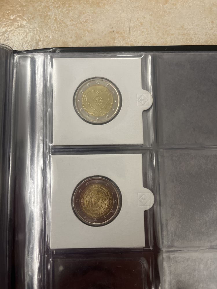 Coleçao moedas 2 euros