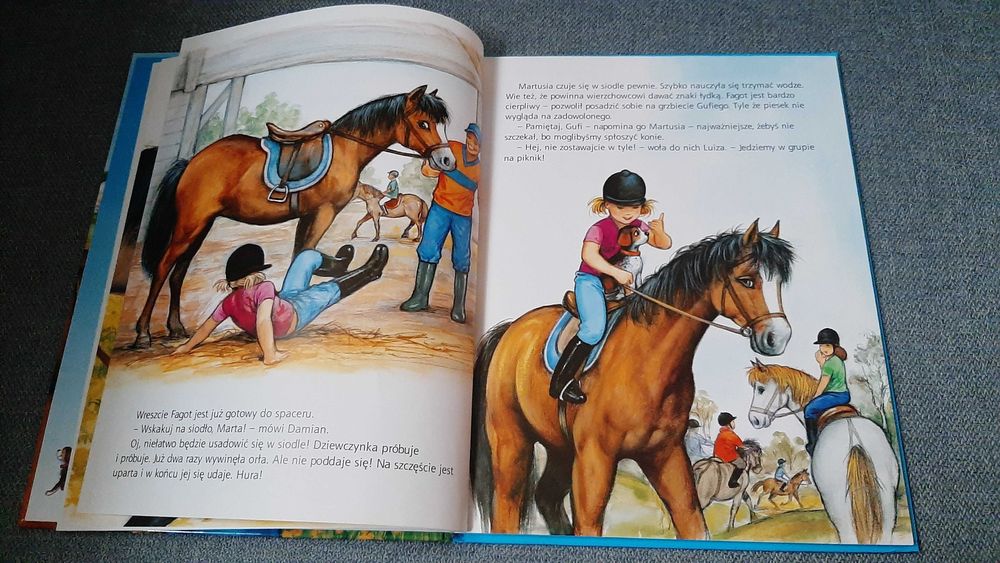 Pierre Couronne Martusia i konie Patrycja Zarawska Martusia i Gufi