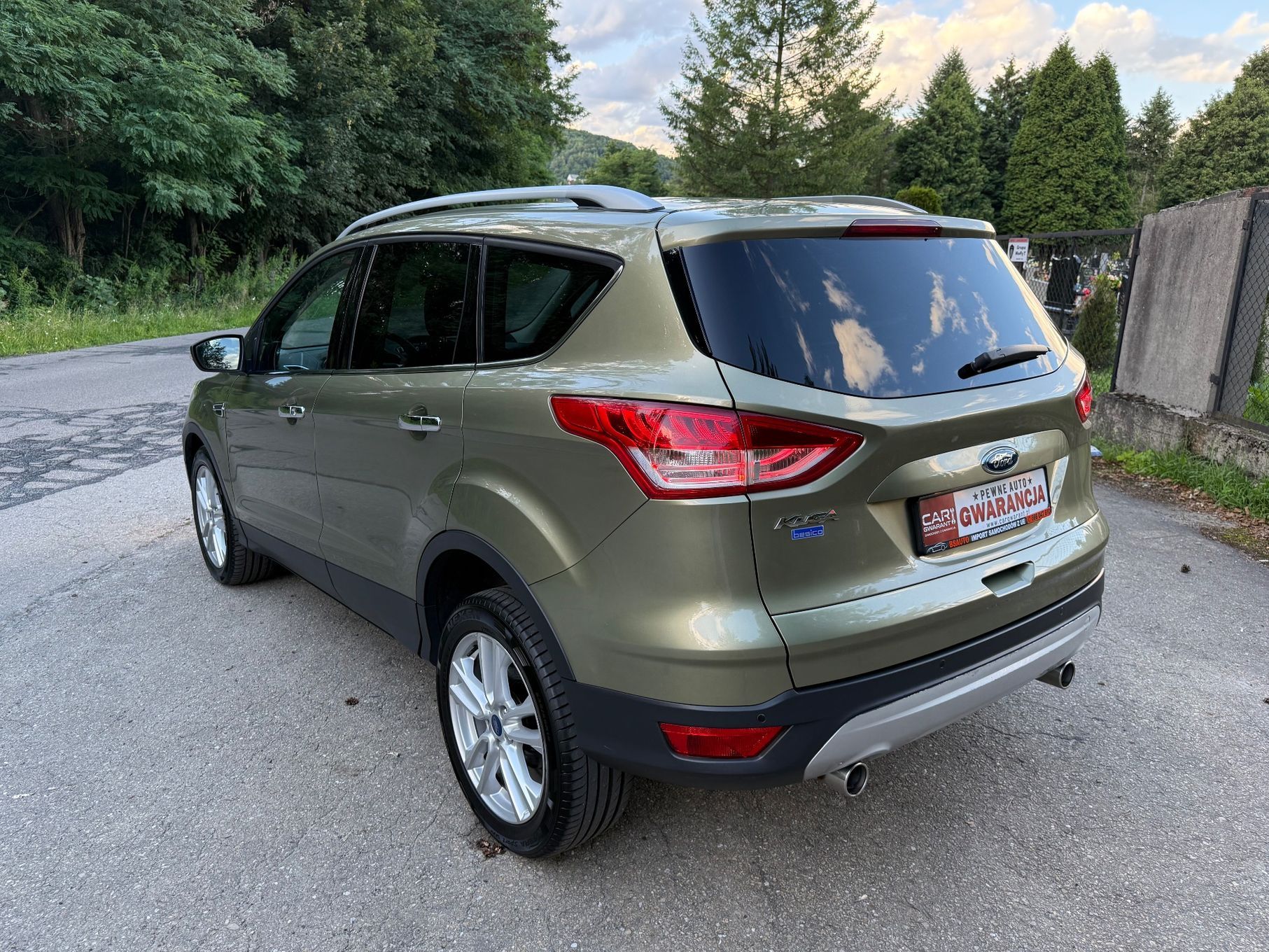 Ford Kuga 4x4~TITANIUM~2.0TDCi_163ps_6biegów~Xenon+Led~Nawigacja~Tylko126TysKm~