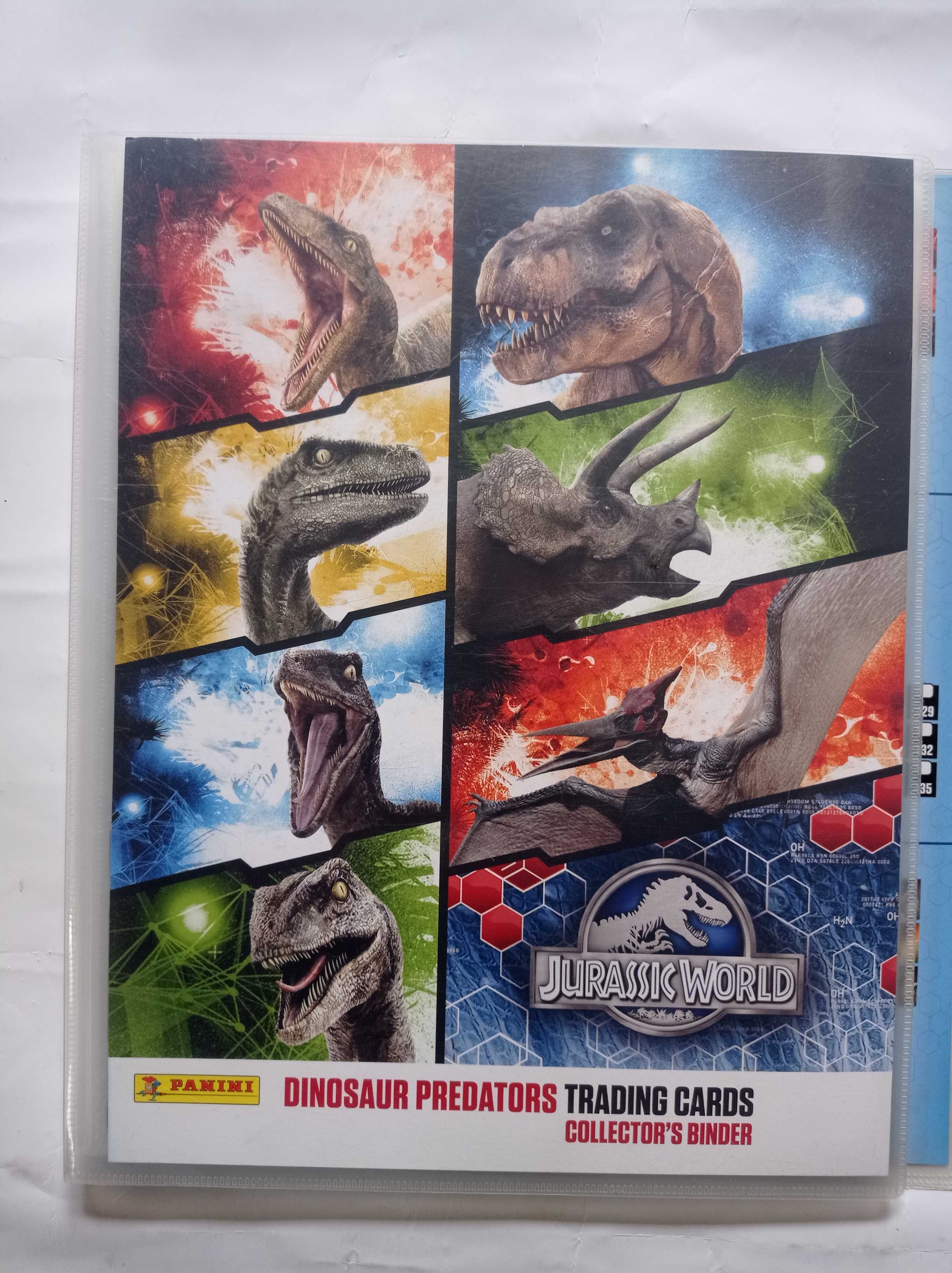 Jurassic World album limity karty