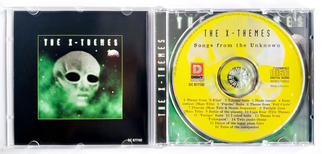 The X Themes 1997r Mike Oldfield Colin Towns Andrew Polwell