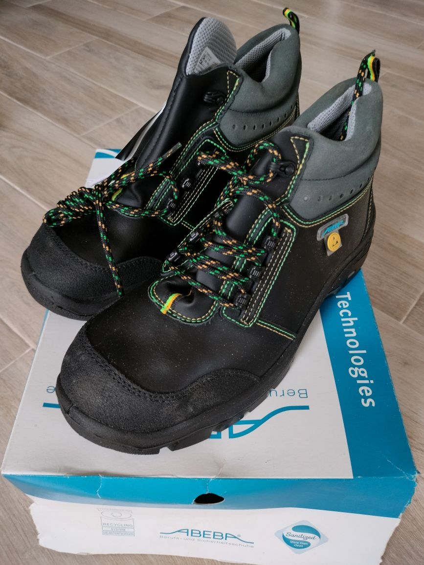 Trzewiki buty robocze ochronne BHP ABEBA nr 39
