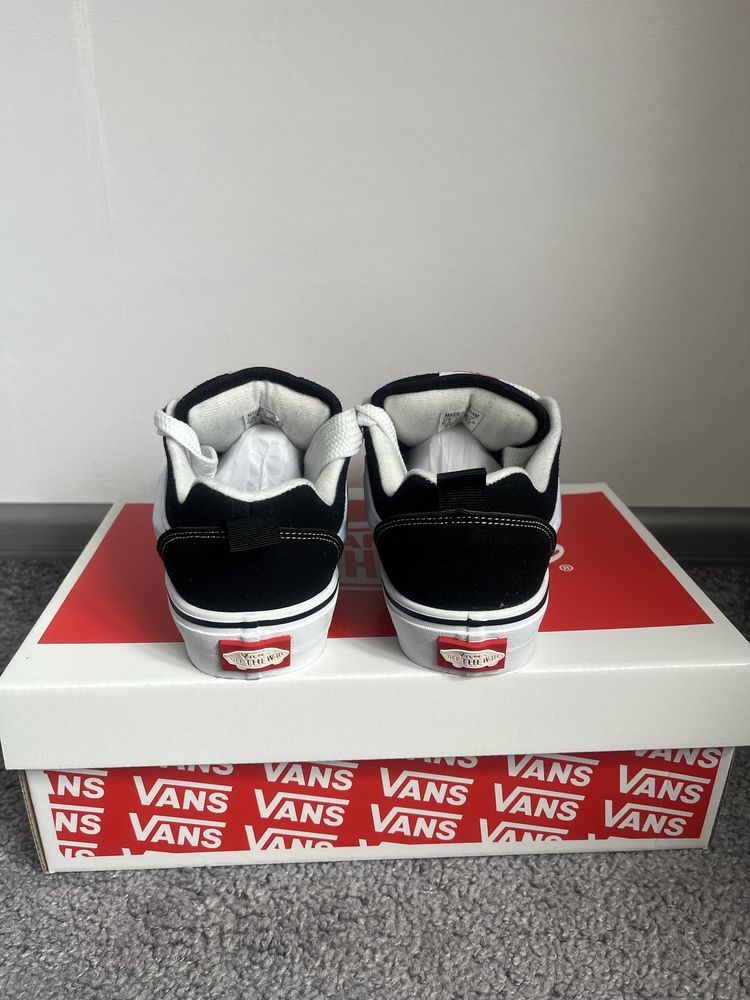 Кеди VANS KNU Scool Black р 36,37,38,39,40
