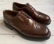 Buty Męskie Brogsy George Oliver 43 Skóra Vintage Rare Unikat Nowe !
