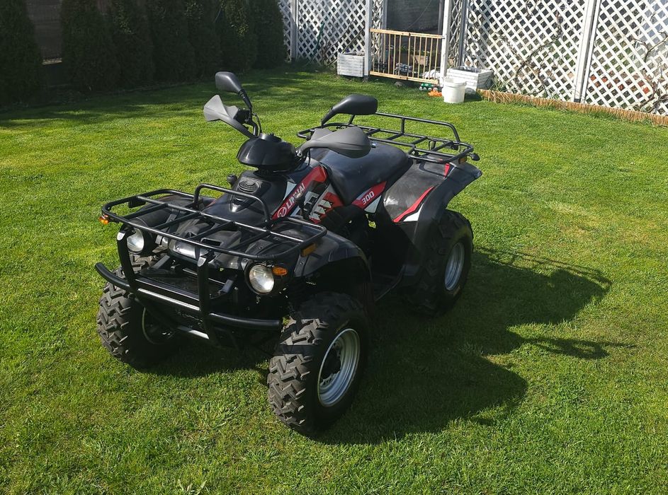 Linhai 300 4x4 quad duży przeprawowy zamiana
