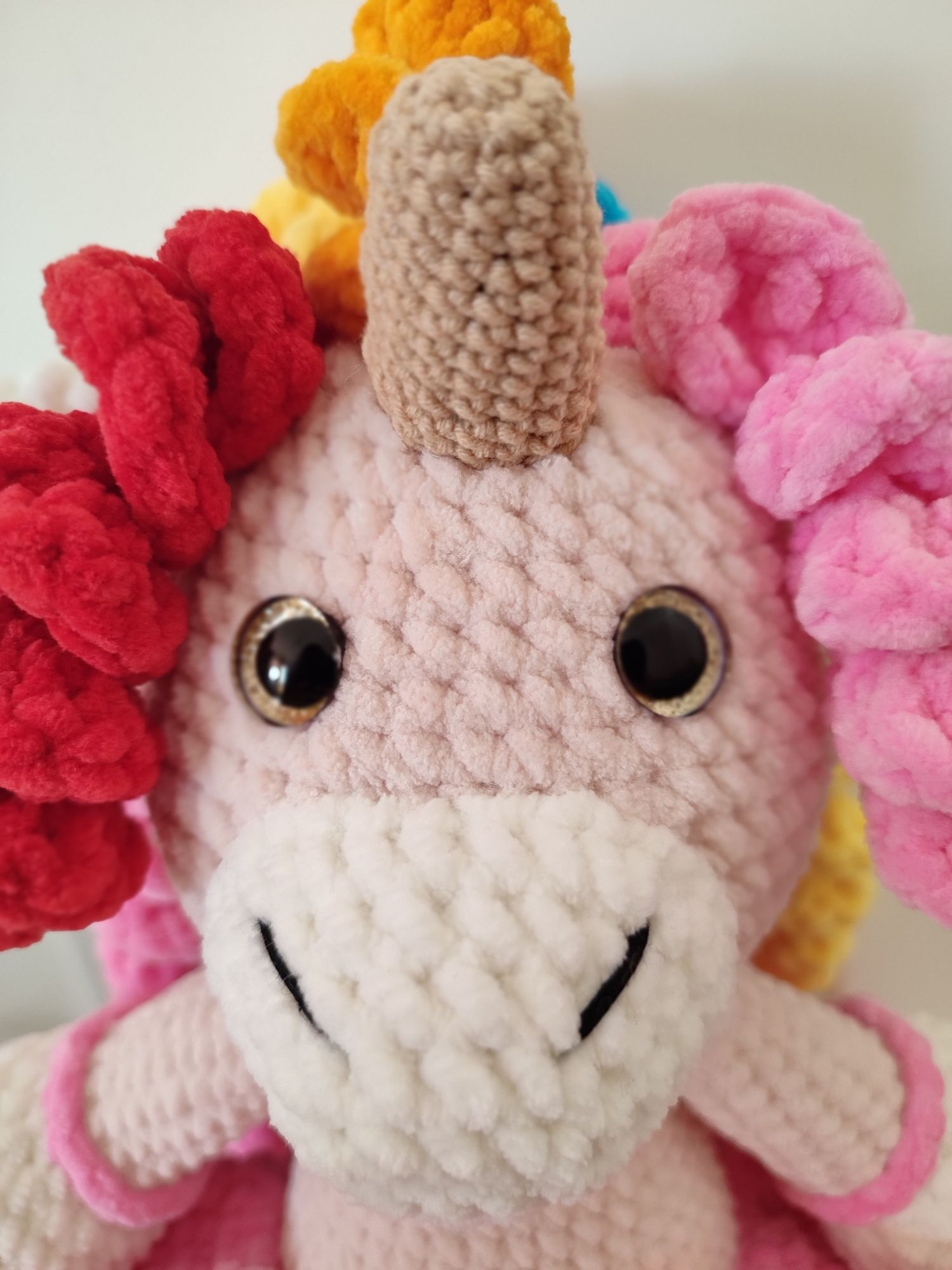 Zabawka Jednorożec, hand made, amigurumi
