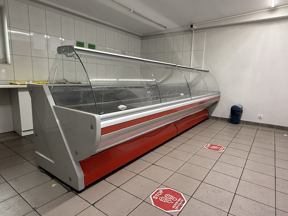 Lada Chłodnicza Mawi ciąg 4M (2x 2M) Witryna chłodnicza