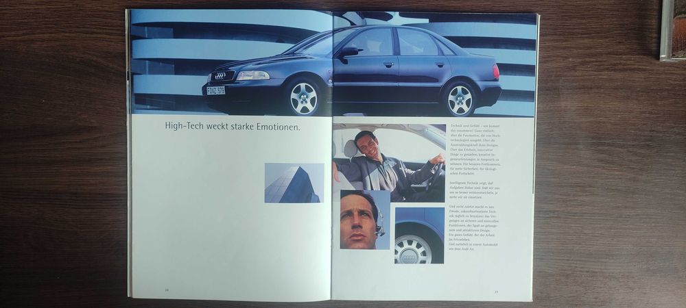 Prospekt Audi A4 B5