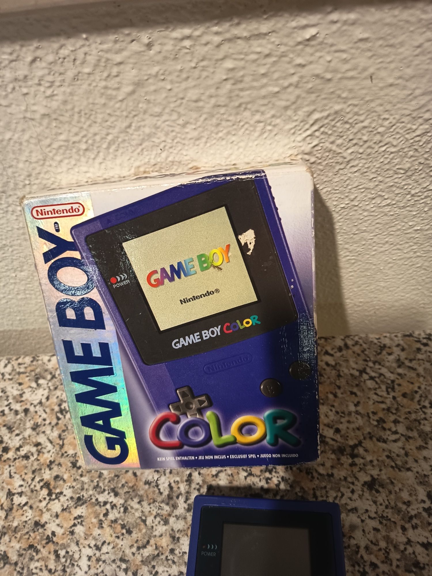 Game Boy color com caixa
