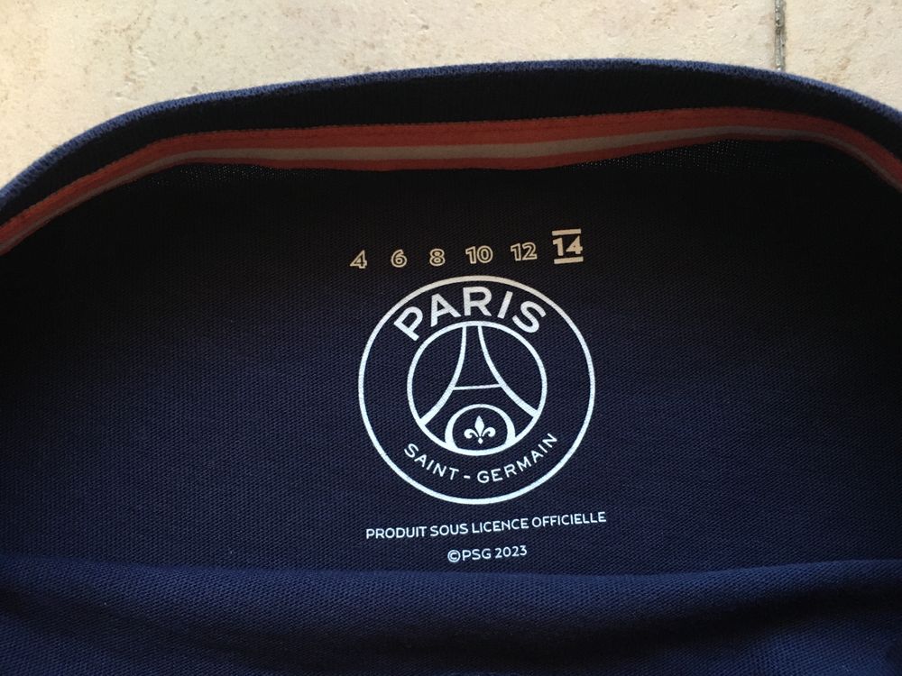 Camisola T-Shirt Paris Saint Germain criança 14-16 anos