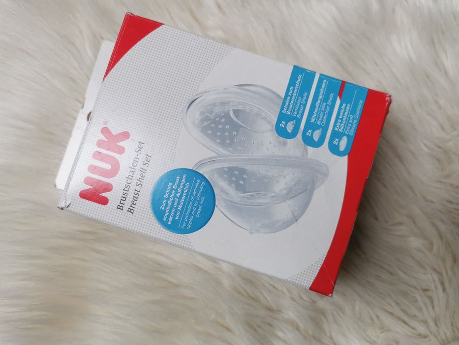 Muszle laktacyjne NUK 4szt