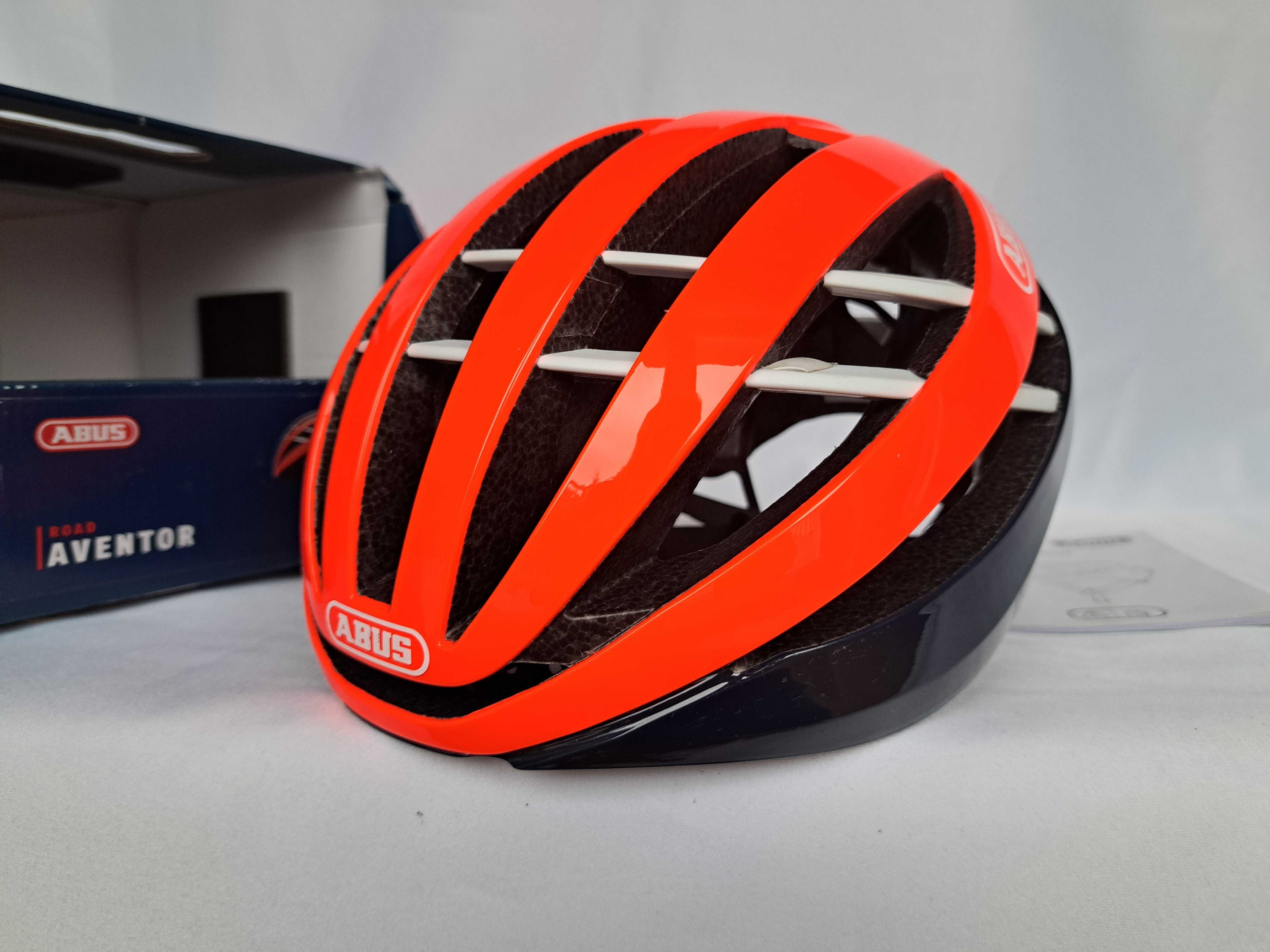 Kask rowerowy Abus Aventor Shrimp Orange S 51-55cm