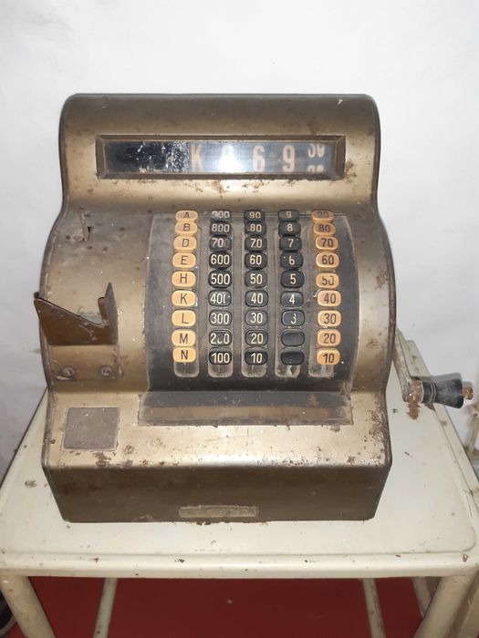 caixa registadora Antiga,  boa peça para decoração vintage