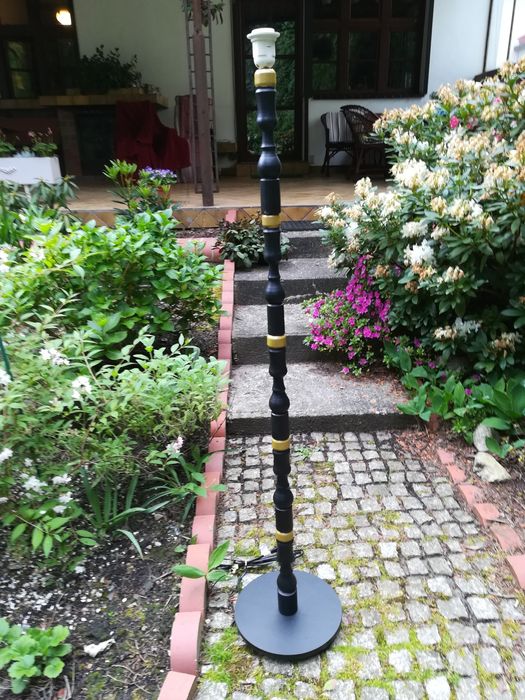 Lampa podłogowa stojąca prl odnowiona