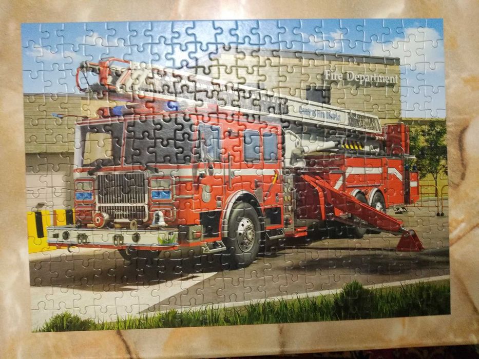 Пазлы Пожарная машина Castorland 260 элементов.