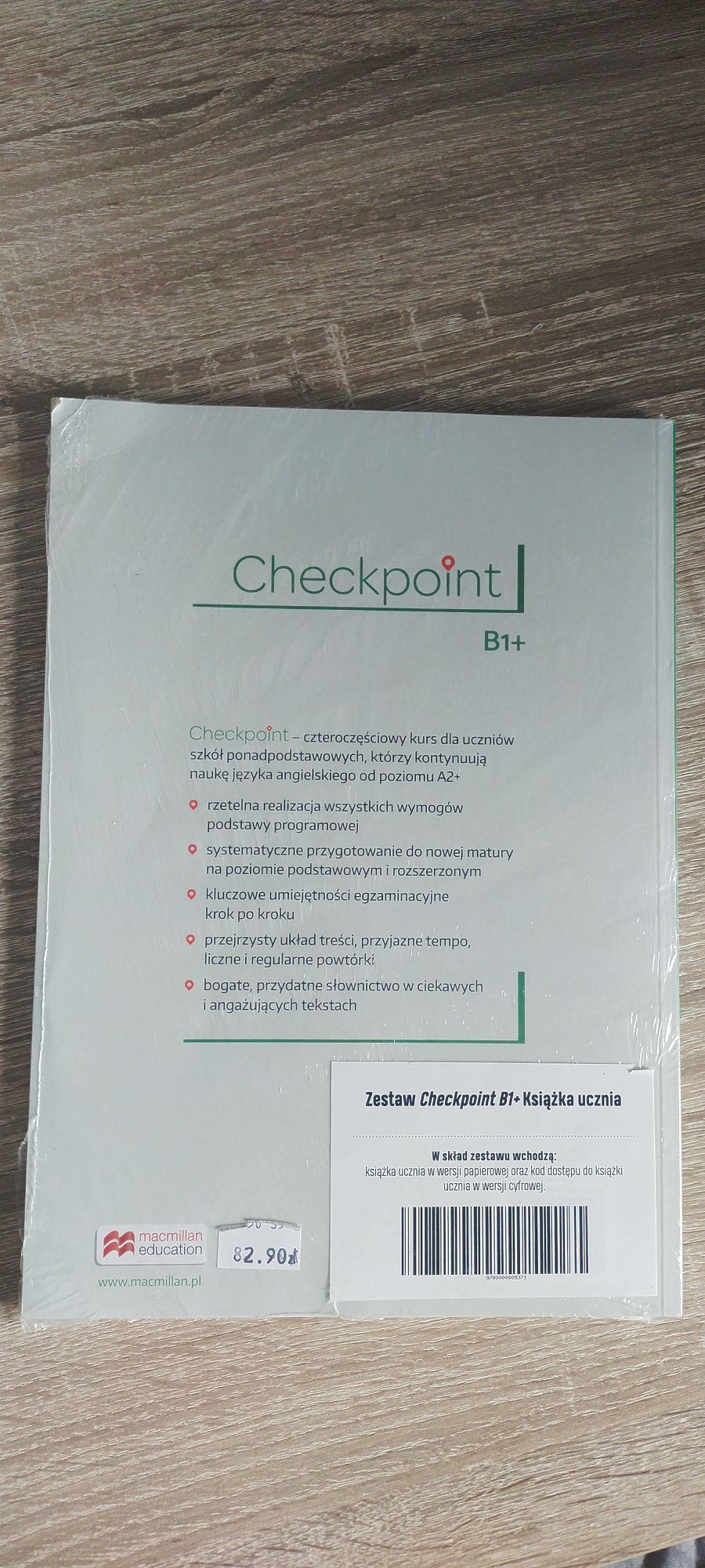 Podręcznik do J. angielskiego "Checkpoint B1+"
