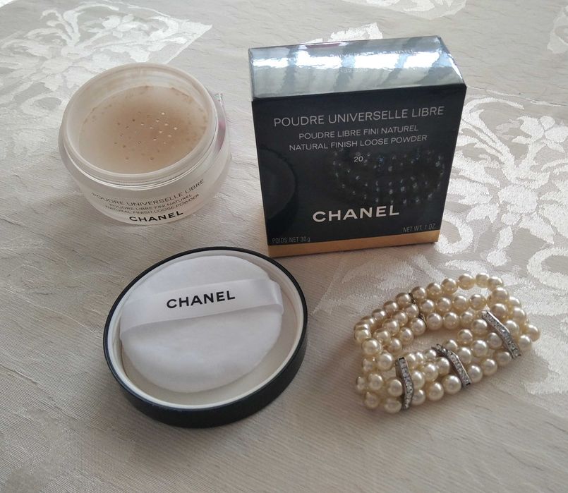 Chanel piękne opakowanie po pudrze