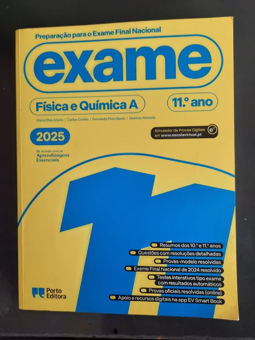 Livro física e química exames 11°ano