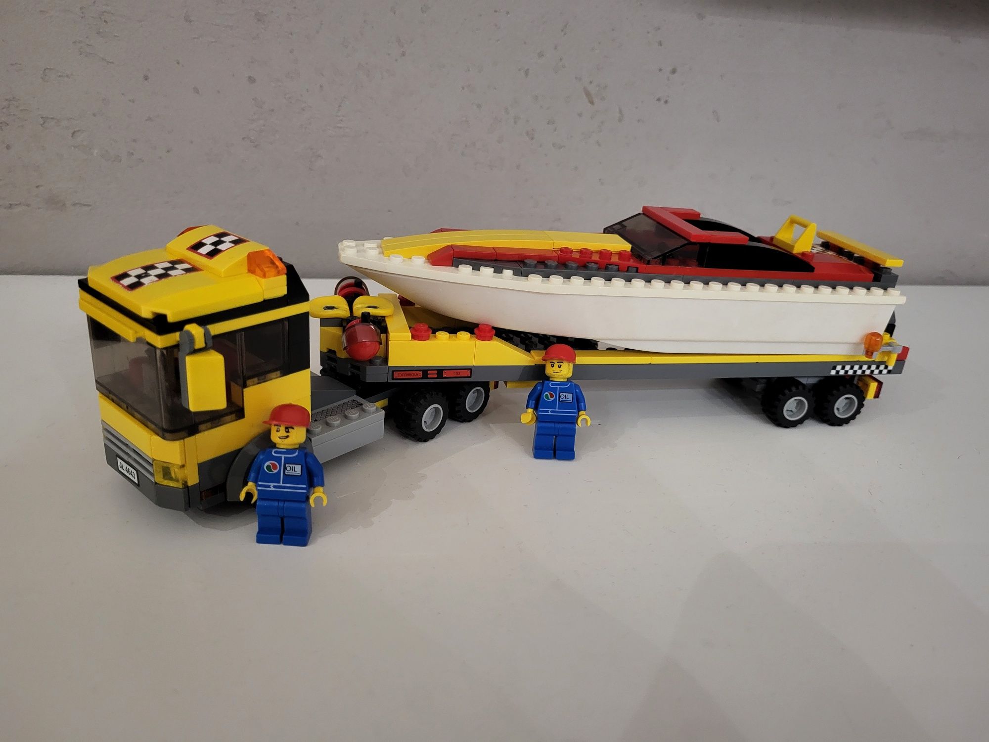Lego 4643 tir z łodzią