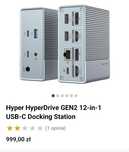 Stacja dokująca Hyper HyperDrive GEN2 12-in-1 USB-C Docking Station