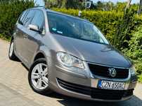 Volkswagen Touran 1,9 TDI 138ps Klimatronik Navi Grz.fotele 7-osób Super Stan Zarejestr