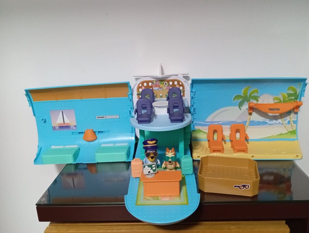 Avião da Bluey (3 em 1) (Com Sons)