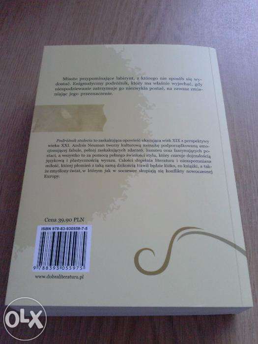 Książka Podróżnik stulecia A. Neuman Bestseller Iberoameryka NOWA!